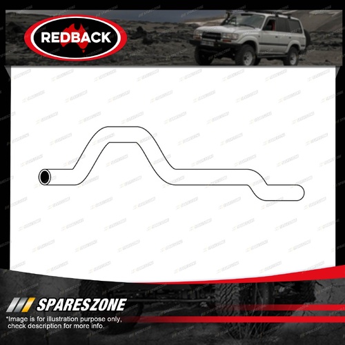 Redback Tail Pipe for Ford Falcon XH 4.0L Ute Van Petrol RWD 03/1996-06/1999