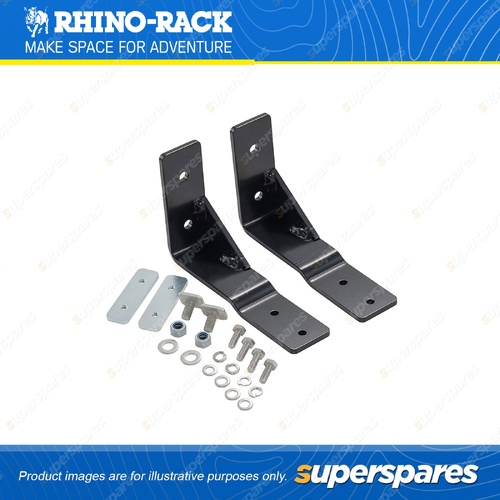 Rhino Rack Steel Sunseeker Awning Angled Up Bracket Kit for Flush Bars 32123