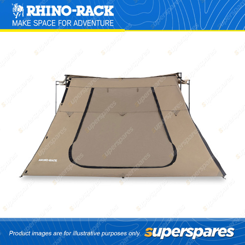 Rhino Rack Tapered Batwing Extension with Door 33112 - Waterproof UV Canvas