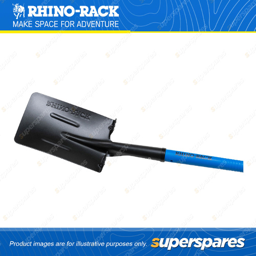 Rhino Rack 141cm 55.5" Shovel Spade 43123 - Square Mouth Stainless Steel Blade
