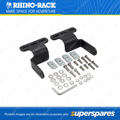 Rhino Rack VA and HD LED Light Bar Brackets 43174 - Supports for Roof Racks