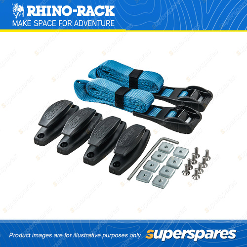 Rhino Rack Cam Buckle Pioneer Pickup Kit 43179 - with 2 Straps 2.2m Length