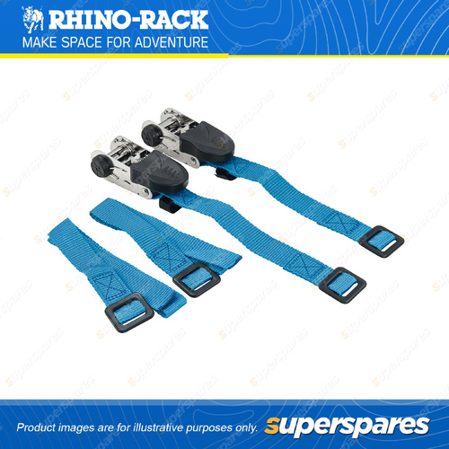 Rhino Rack Recovery Track Straps 43199 - Lashing Capacity of 225kg