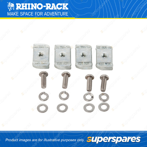 Rhino Rack Pioneer Rotopax Fit Kit 43203 - Mounting Rotopax onto Pioneer Systems