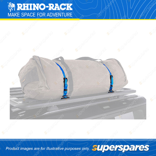 Rhino Rack Cam Buckle Pick Up Kit with Zwifloc 61001 - with 2 Straps 2.2m Length