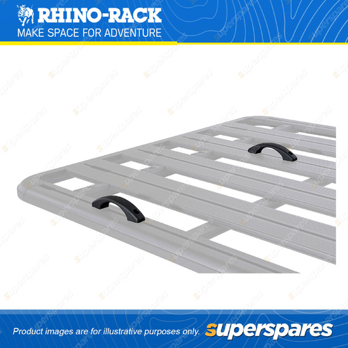 2 x Rhino Rack Grab Handles with Zwifloc 61003 - Up to 120kg/265lb Load Capacity
