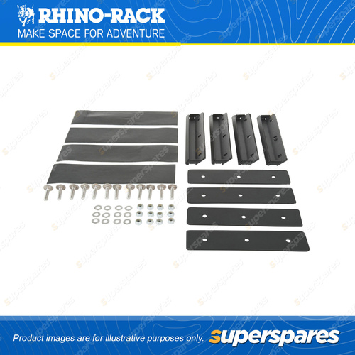 Rhino Rack False Gutter Set 739A - Includes Hardware to Fit 4 Artificial Gutters