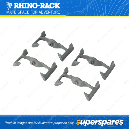 4 x Rhino Rack 2500 Torque Retaining Clips ARD01 - Suits 2500 Roof Rack System