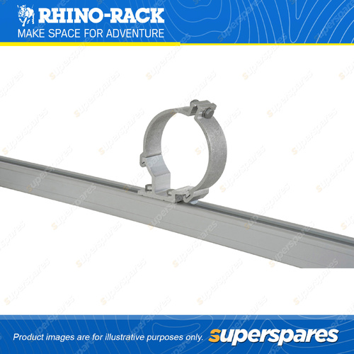 Rhino Rack Conduit Clamp Set BC3 3 Clamps Suits 100mm Carriers Heavy Duty Bars