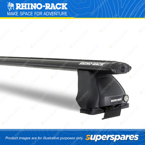 Rhino Rack Vortex ROC25 Black 2 Bar Roof Rack JA1923 - Suits Light Off-Road