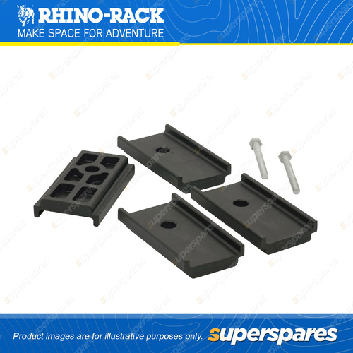 Rhino Rack Vortex Leg Height Spacers LHS-A2PAIR - 4 x Spacers & 2 x M6 Bolts