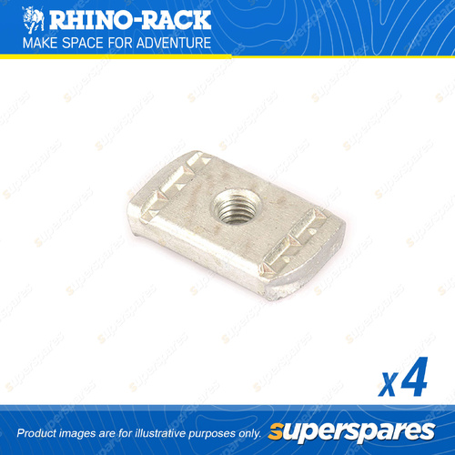 Rhino Rack M8 Channel Nut N003-BP - in a Pack of 4 Spares Brackets & Components
