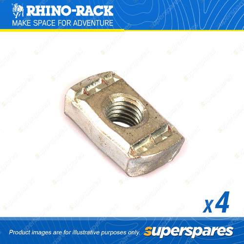 Rhino Rack M12 Channel Nut N012-BP - in a Pack of 4 - Automative Replacement
