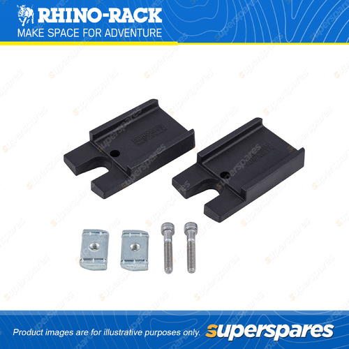 2 x Rhino Rack Quick Mount Spacers 10mm QMPS10 - Suits RLT600 Quick Mount Legs