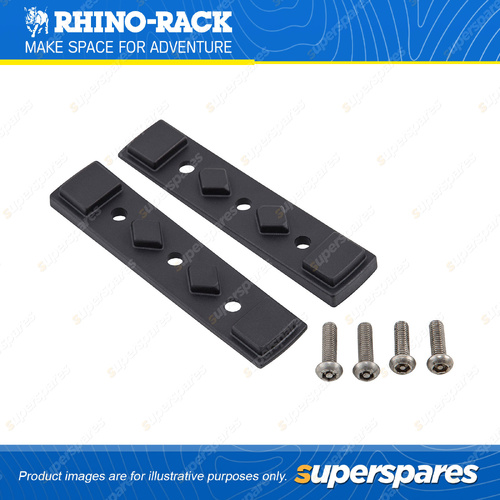 2 x Rhino Rack Quick Mount Base Wedges 5mm QMW05 - Suits RLT600 Quick Mount Leg