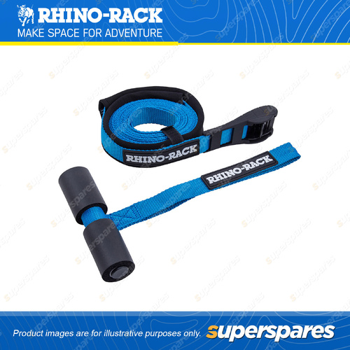 Rhino Rack Paddleboard Tie Down Straps RBAS2 - 4.5m Strap with an Anchor Point