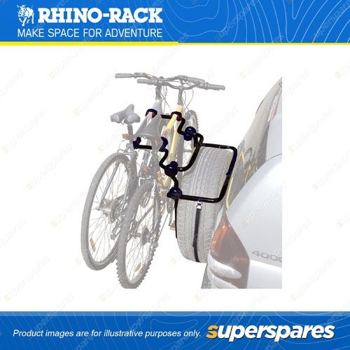Rhino Rack Rear Spare Wheel Bike Carrier RBC025 - Carriers up to Two Bikes