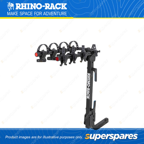 Rhino Rack Take 4 Hitch Mount Bike Carrier RBC053 - Fits 2 inch Hitch Receivers