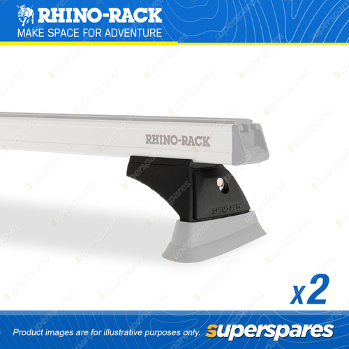 2 x Rhino Rack 52mm High Profile RCH Locking Legs RCH2 - with Key Locking System