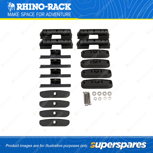 Rhino Rack RCP Base Kit RCP29-BK - Suits RC and RV Roof Rack Systems Pack of 4