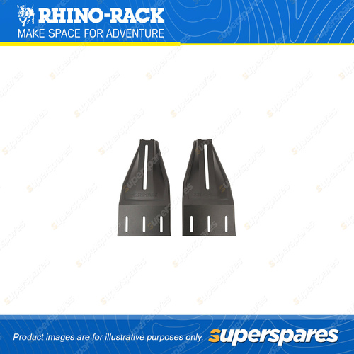 2 x Rhino Rack Reconn-Deck Tower RDT2 - Fixed Height 280mm No Drilling Required