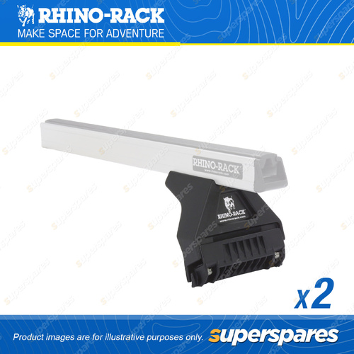 2 x Rhino Rack RL Legs RL110S11 - Suits Vortex Heavy Duty Roof Rack Bar