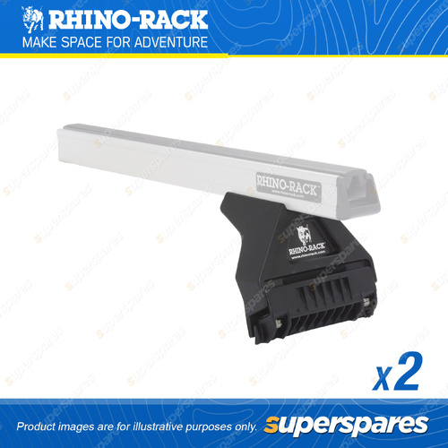 2 x Rhino Rack RL Legs RL110S2 - Suits Vortex Heavy Duty Roof Rack Bar