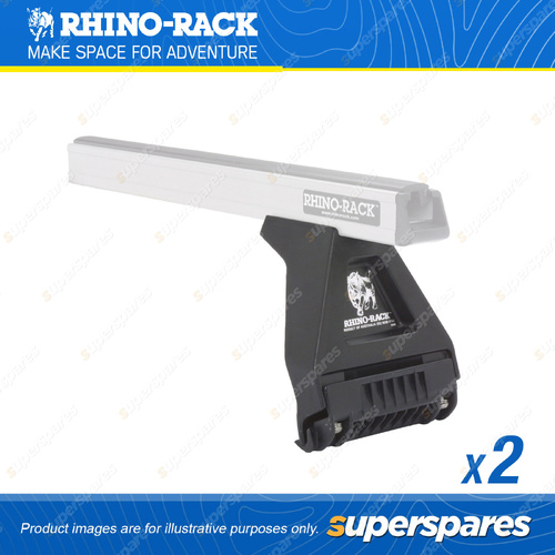 2 x Rhino Rack RL Legs RL150S11 - Suits Vortex Heavy Duty Roof Rack Bar