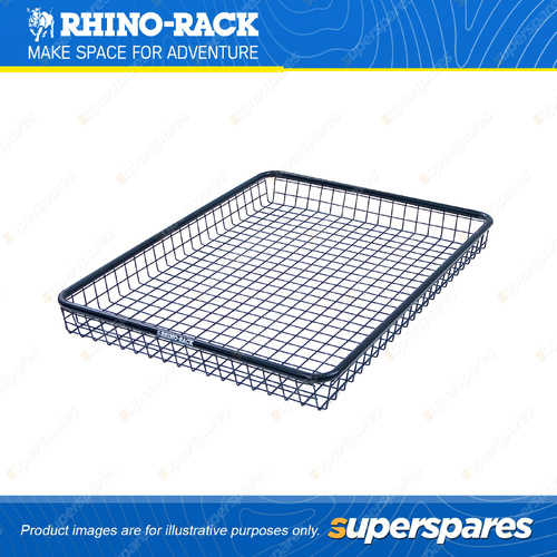 Rhino Rack Small Steel Mesh Basket RLBS - 130x1245x940mm Made from Tough Steel