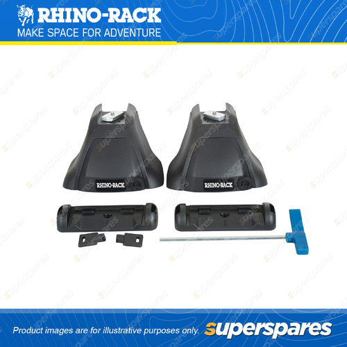 Rhino Rack 2500 Legs Kit RLKHDH - Includes 2 Legs for 1 Heavy Duty Bar