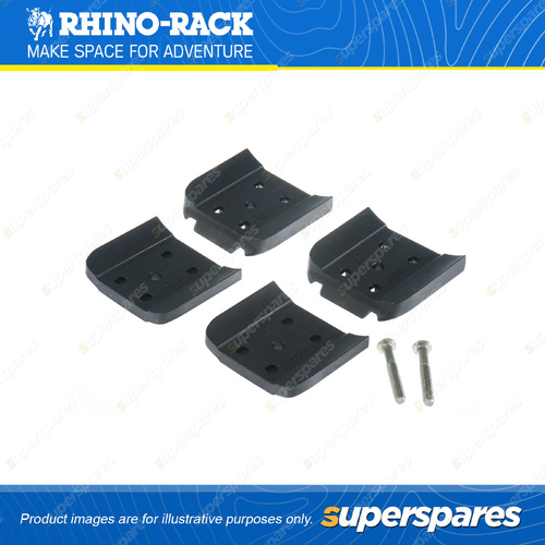 Rhino Rack 2500 Leg Spacer RLKS2 - 4 x 18mm Spacer Blocks 2 x M6 x 40mm Bolts
