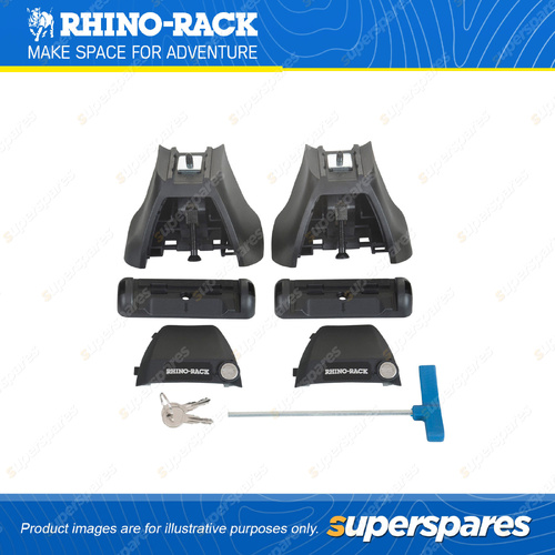 Rhino Rack 2500 Legs RLKVAH - 2 Legs and Keys for Vortex 2500 Roof Rack System