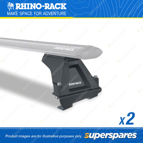 2 x Rhino Rack RLTF Legs RLTFMV04 - High Profile Suits HD Bars and Vortex Bars
