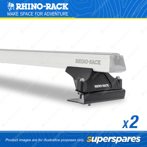 2 x Rhino Rack RLTPFC Legs RLTPFC - Low Profile Suits HD Bars and Vortex Bars