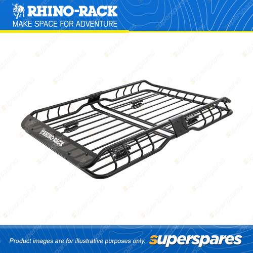 Rhino Rack Large XTray RMCB02 - 150x1480x1090mm Black Powder-Coated Steel