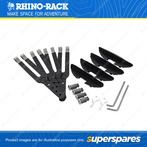 Rhino Rack StealthBar Hardware Kit Short Strap RSK01 - Suits Raised Roof Rail