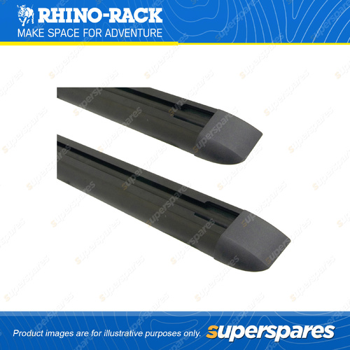 2 x Rhino Rack 1.6m RTC Canopy Tracks RTC16 - with Hardware and End Caps