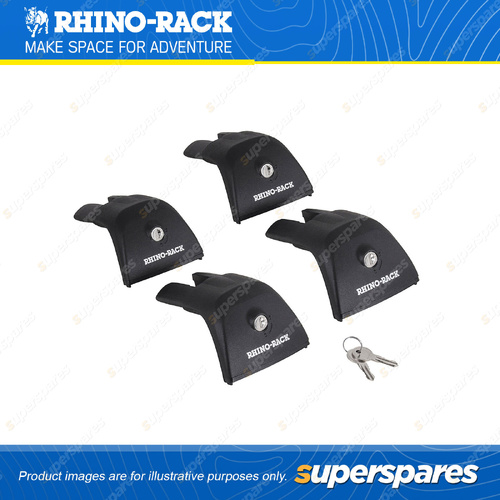 4 x Rhino Rack RVH Legs RVH4 - High Locking Leg 65mm Suits the VA Bar Extrusion