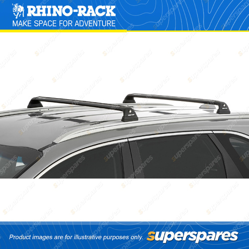 Rhino Rack Vortex RVP Black 2 Bar Roof Rack RVP87 - Factory Mounting Point