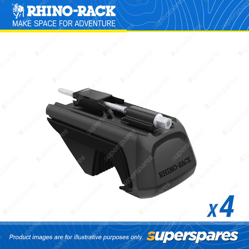 4 x Rhino Rack Legs RX100 - Roof Rack System for Raised Roof Rails