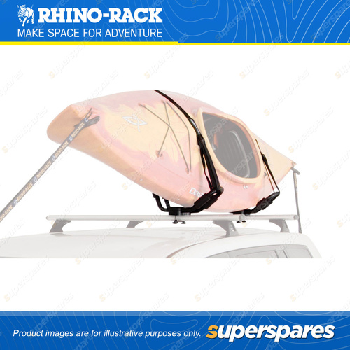 Rhino Rack Fixed J Style Kayak Carrier S510 - Includes Stainless Steel Hardware