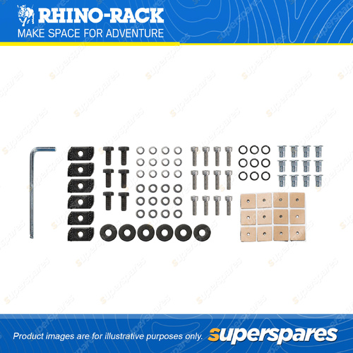 Rhino Rack Backbone Spares Kit SP317 - Suits RR5B1 Includes M6 Bolts & Washers