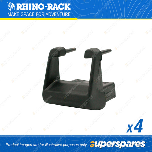 4 x Rhino Rack Heavy Duty End Caps SP319 - Suits Heavy Duty Crossbars