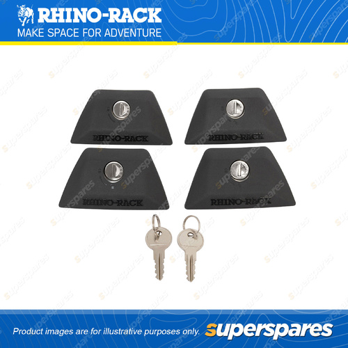 Rhino Rack RCH Replacement Locking Covers SP326 - Pack of 4 - Suits RCH Legs