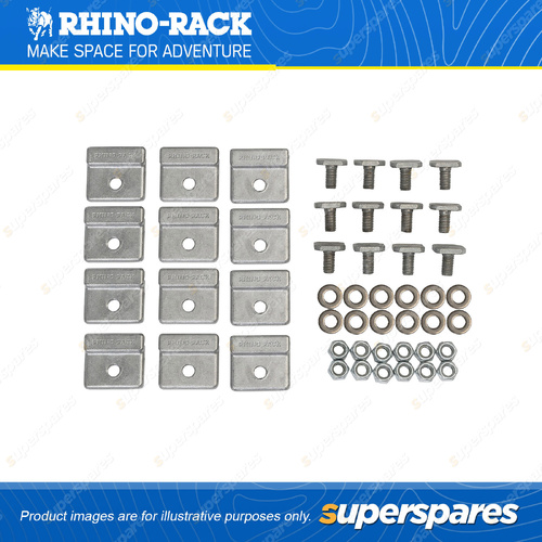 Rhino Rack Vortex Ladder Rack Lock Tabs SUB0835 - Fit Ladder Rack to 3 Crossbars
