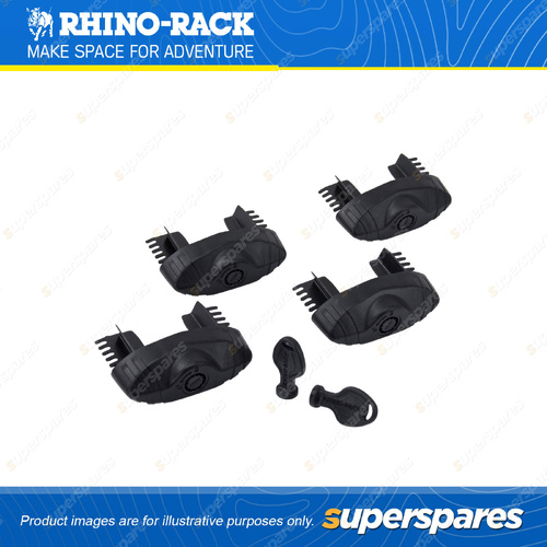Rhino Rack Vortex Secure Core Locking End Caps VA-SEC4 - Suits Vortex Crossbars