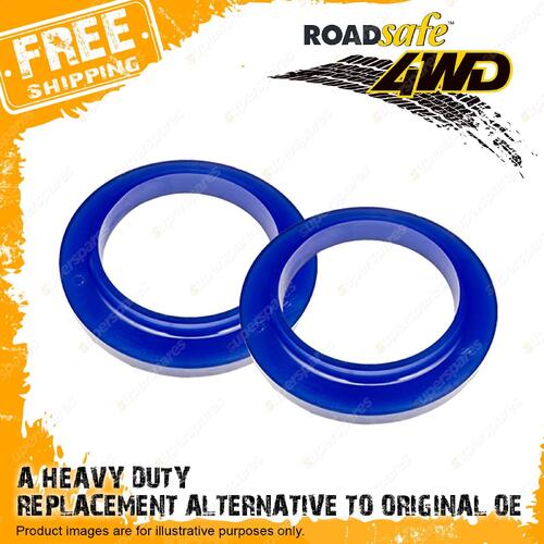 Pair Front Roadsafe Coil Spring Spacers for Nissan Patrol GQ GU 15mm