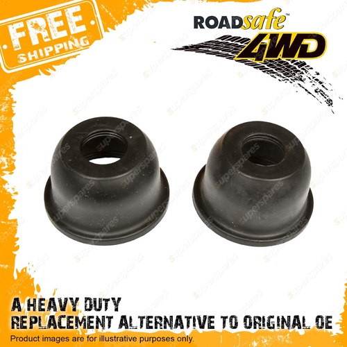Pair Roadsafe Tie Rod End Rubber Dust Boots for Nissan Patrol GQ 7/1992-ON