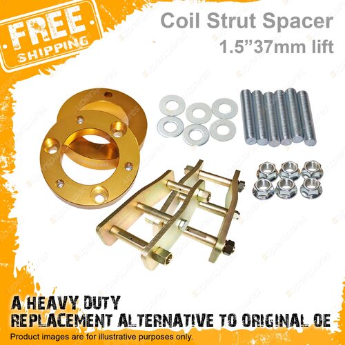 2"50mm Lift Kit Coil Strut Spacers + Extended Shackles For ISUZU D-Max