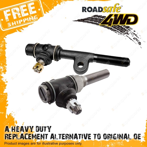 2 pcs Roadsafe Outer Tie Relay Rods for Toyota Landcruiser 75/76/78/79